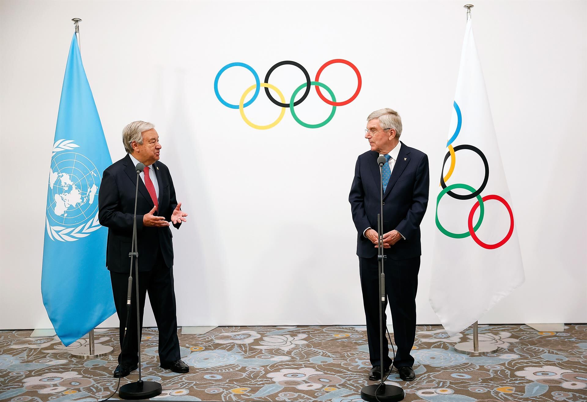 Guterres pide una tregua olímpica durante los juegos de París y «silenciar las armas» en Ucrania o Gaza