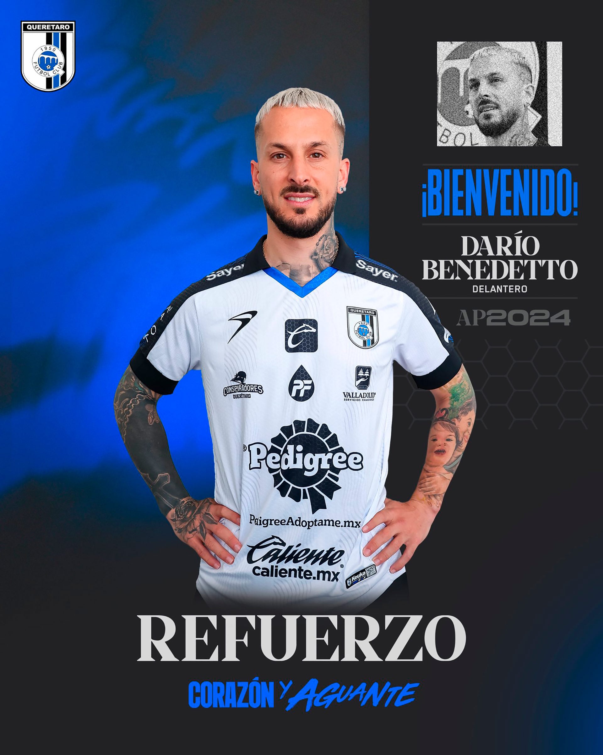 Benedetto fue presentado en su nuevo equipo: el particular dorsal que usará y el dardo a River en la previa del Superclásico