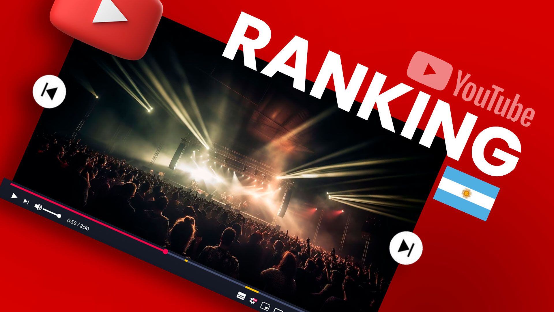 Ranking de YouTube en Argentina: la lista de los 10 videos musicales en tendencia hoy